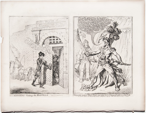 original james gillray etchings Horrors of the Irish Union; Botheration of Poor Pat; or, a Whisper Across the Channel



Meeting of the Monied Interest; Constitutional Opposition to the Ten Per Cent; i.e. John Bull's Friends Alarmed by the New Tax